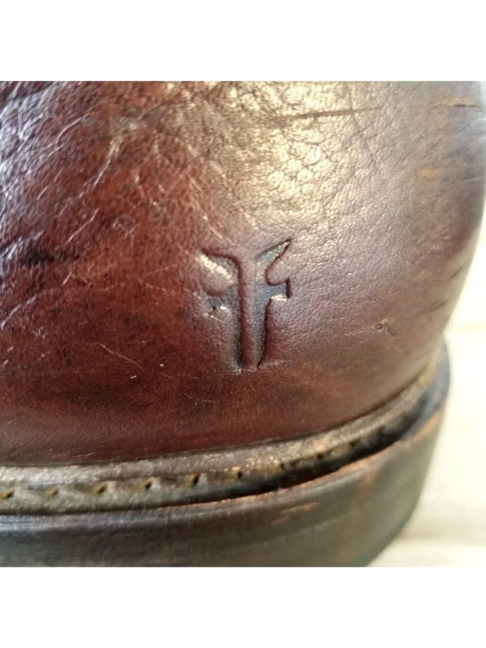 Frye Chukka Mens Brown Full Grain Leather High Top Boots 11.5 D 87882